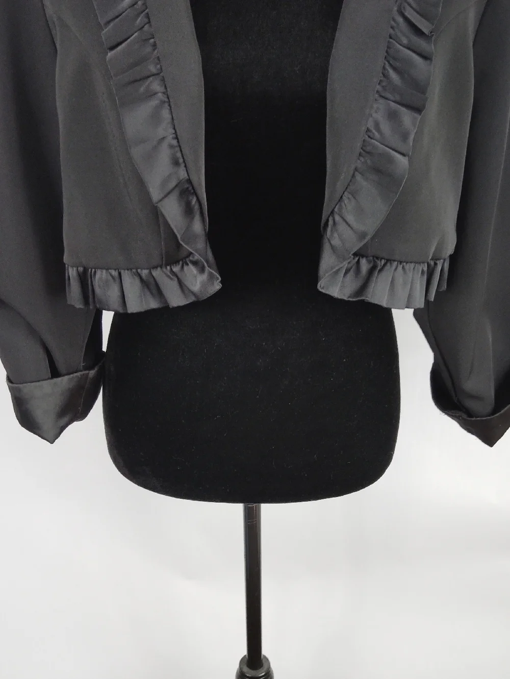 Torrid Cropped Ruffle Jacket - Picture 5 of 8